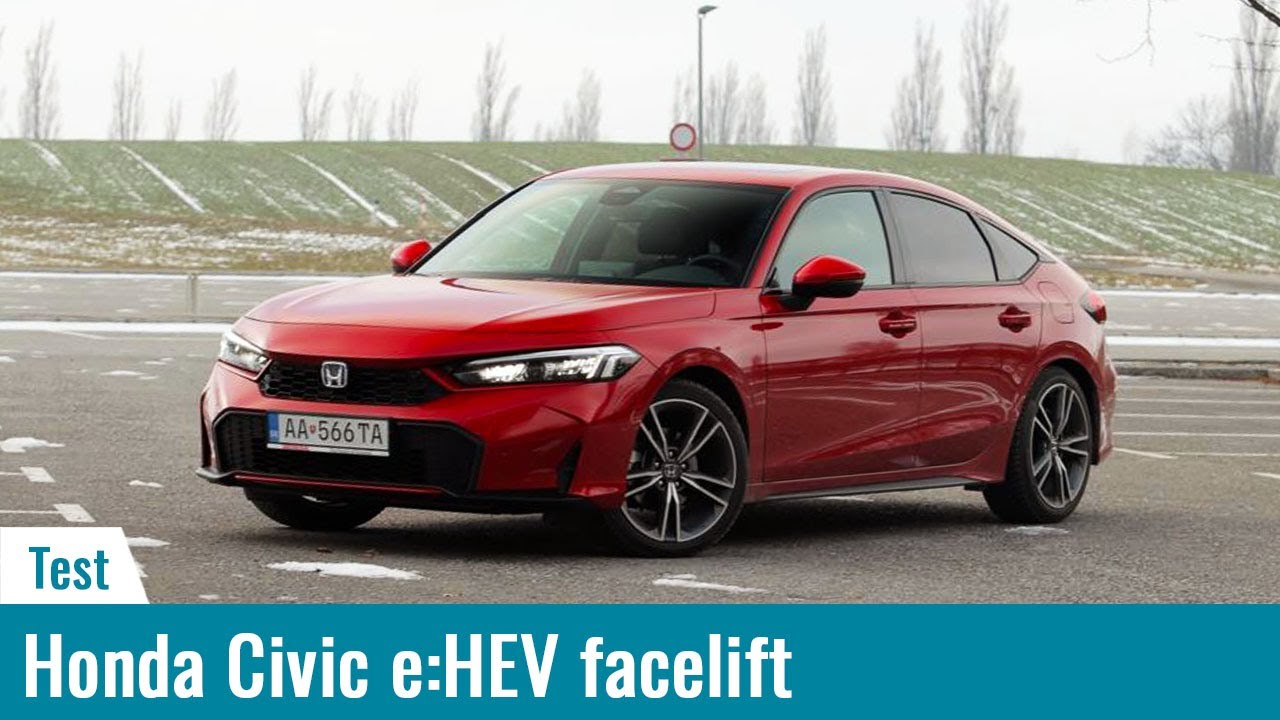 Honda Civic 2.0 e:HEV facelift: Unikát kompaktnej triedy