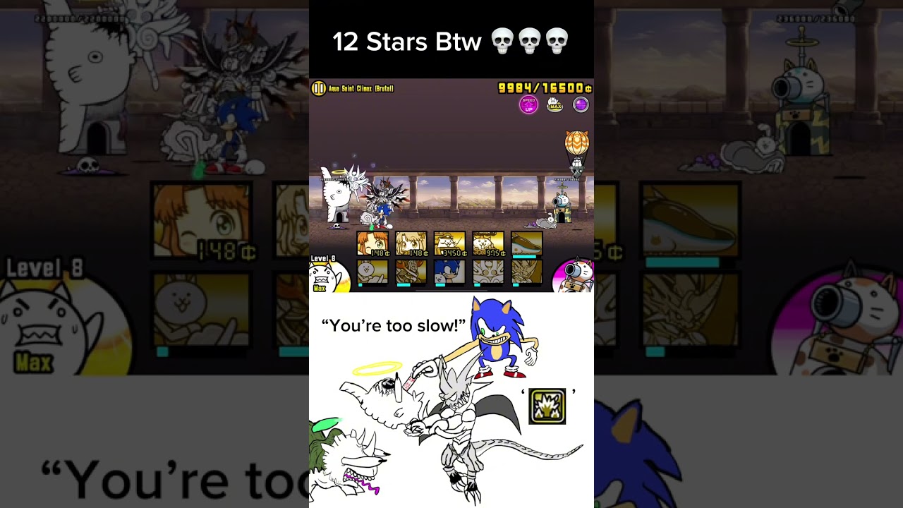 &ldquo;Hardest&rdquo; Brutal Stage 🤡 (Battle cats)