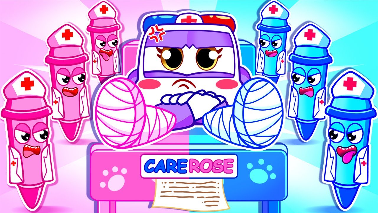 Kartun Anak | Anak Pilih Biru atau Pink? 💙💖 | RoboSquad Kartun Kids