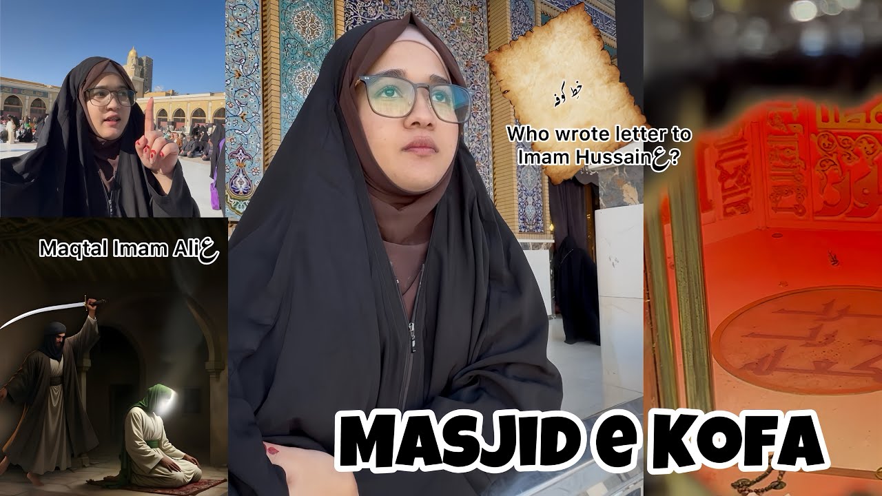 Shion ny khat likha?🤔|Mola Aliع ka koofa mein ghar |