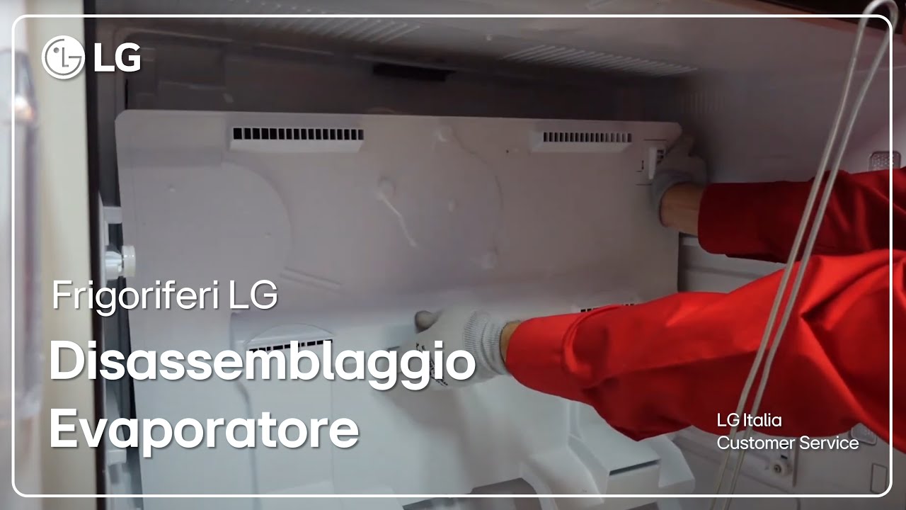 холодильники LG | Разборка модели многопортового испарителя Side by Side
