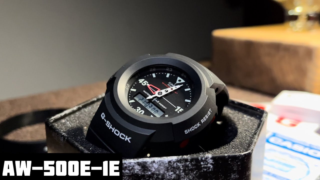 ОБЗОР CASIO G-SHOCK AW-500E-1E / ВОЗРОЖДЕНИЕ МОДЕЛИ AW-500