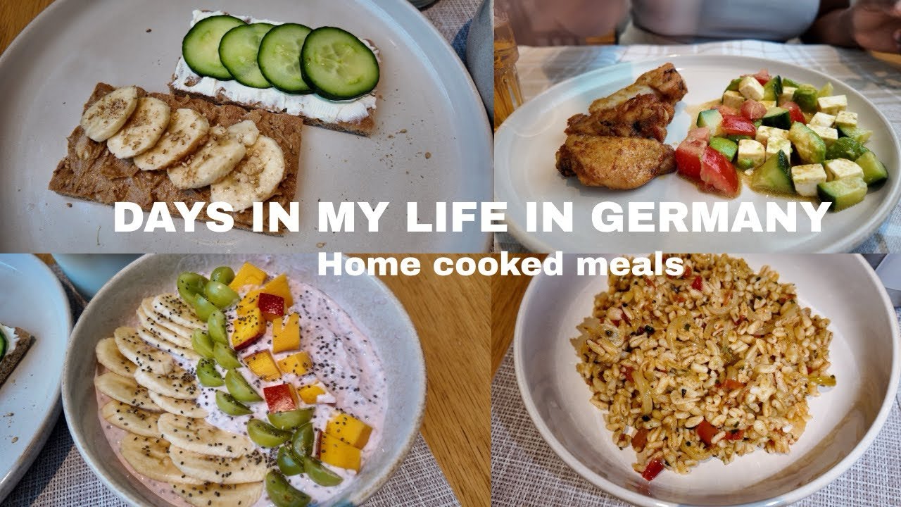 Days in my life Germany|Living alone |Grocery shopping| Cooking| What l ATE in a day as a FOODY| 