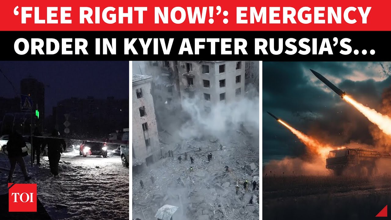‘LEAVE KYIV NOW’: Putin’s ‘DEATH SENTENCE’ Prompts Urgent Order In Ukrainian Capital, Residents Flee
