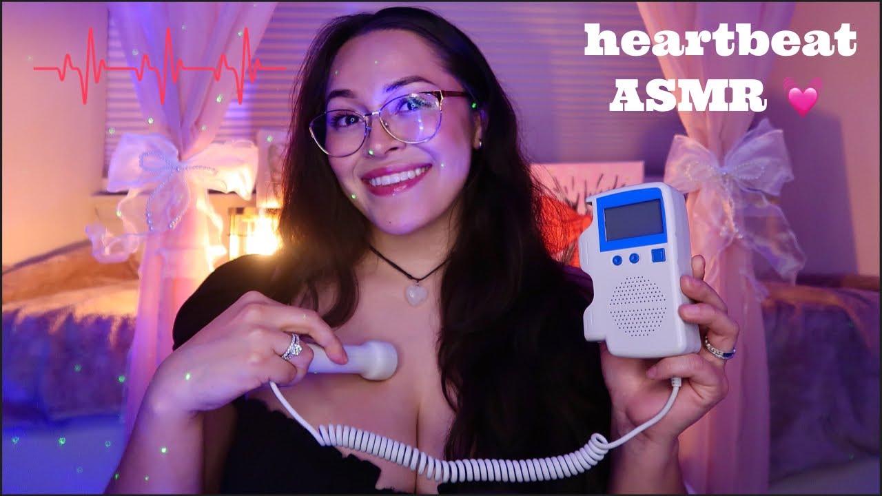 ASMR | Heartbeat Sounds 💓+ Hand Movements 👋🏽 No Talking (soft & crunchy heartbeats)