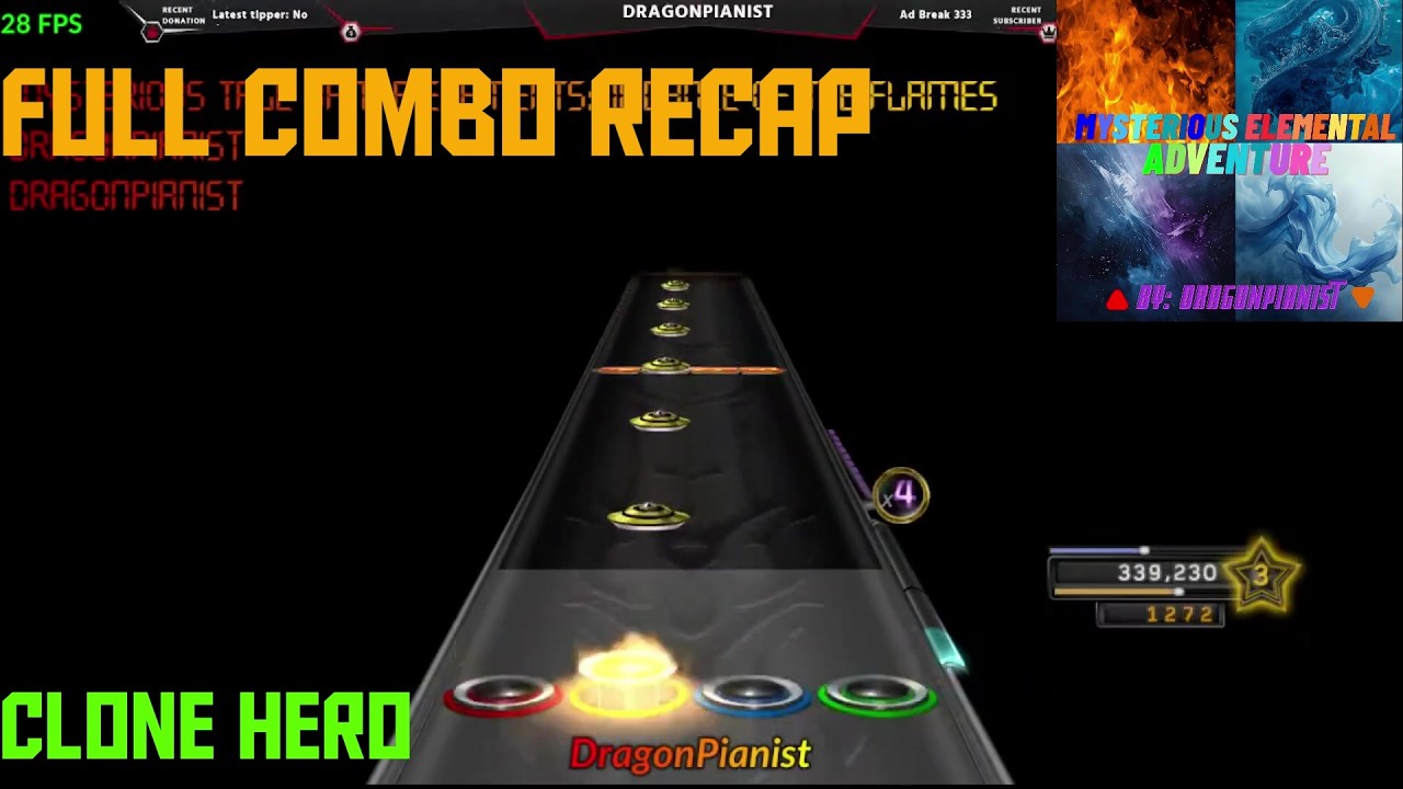 Mysterious Elemental Adventure FC Recap (Week 10 | Clone Hero)