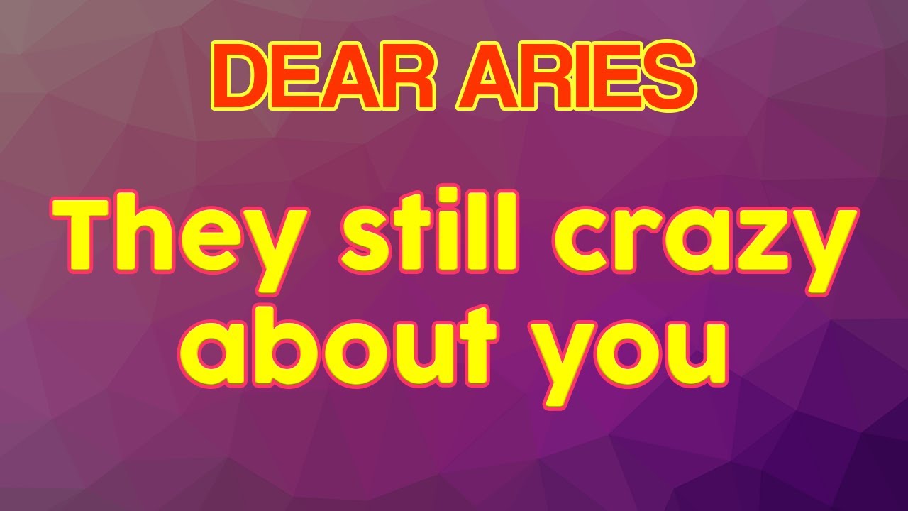 ARIES They still crazy about you, July 2021 Tarot Love Reading
