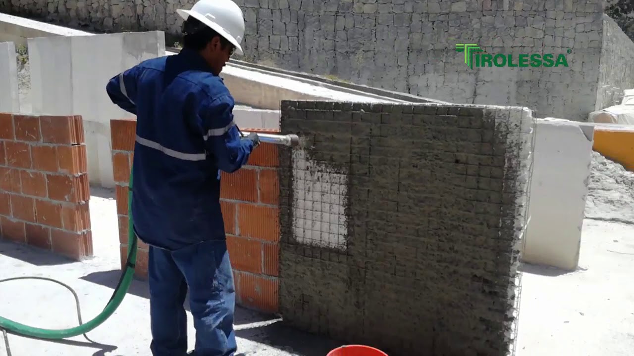 Repello Lanzable con mezcla Prefabricada