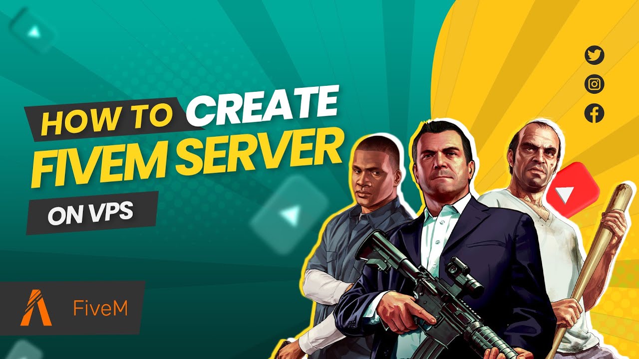 Sådan installerer og konfigurerer du en FiveM-server på en VPS – Komplet guide 2025