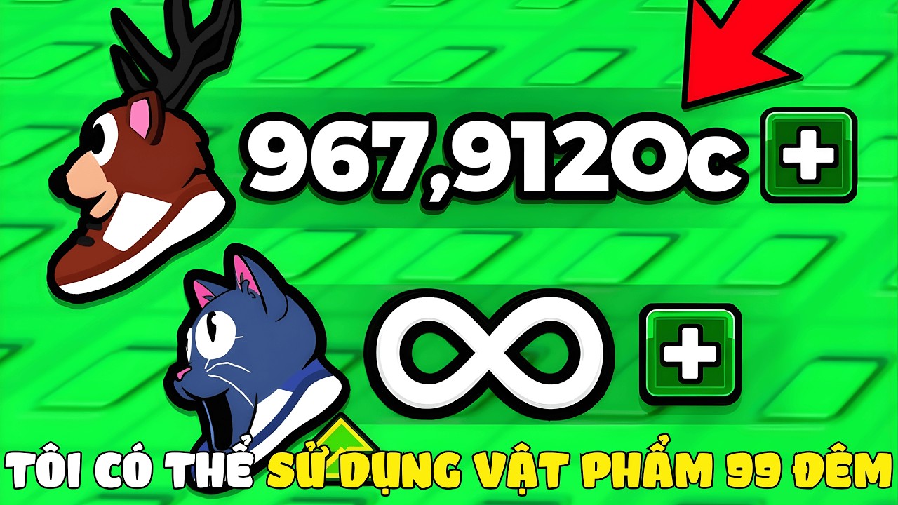 Tôi Có Thể Sử Dụng Vật Phẩm 99 Đêm Trong Escape Tsunami For Brainrots!! PengiunBoLoc