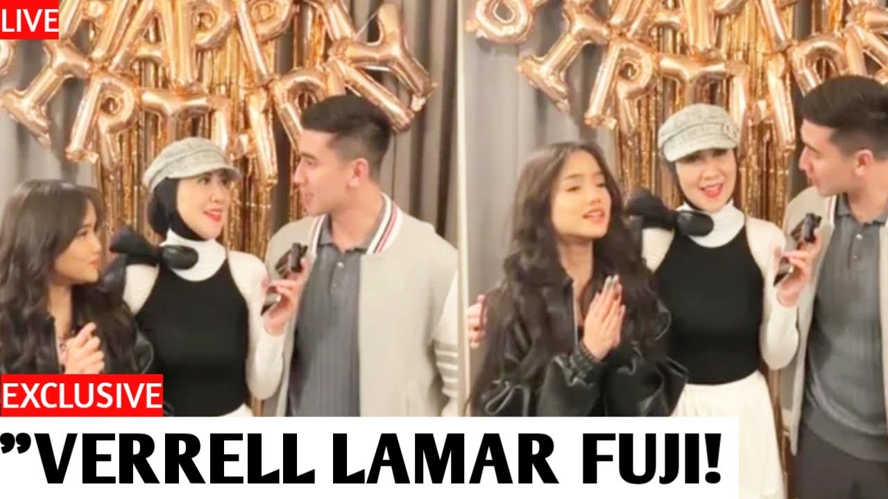 VERRELL LAMAR FUJI DI ULTAH VENNA MELINDA, SEMUA KELUARGA BAHAGIA LIHAT MOMEN HARU VERFU!