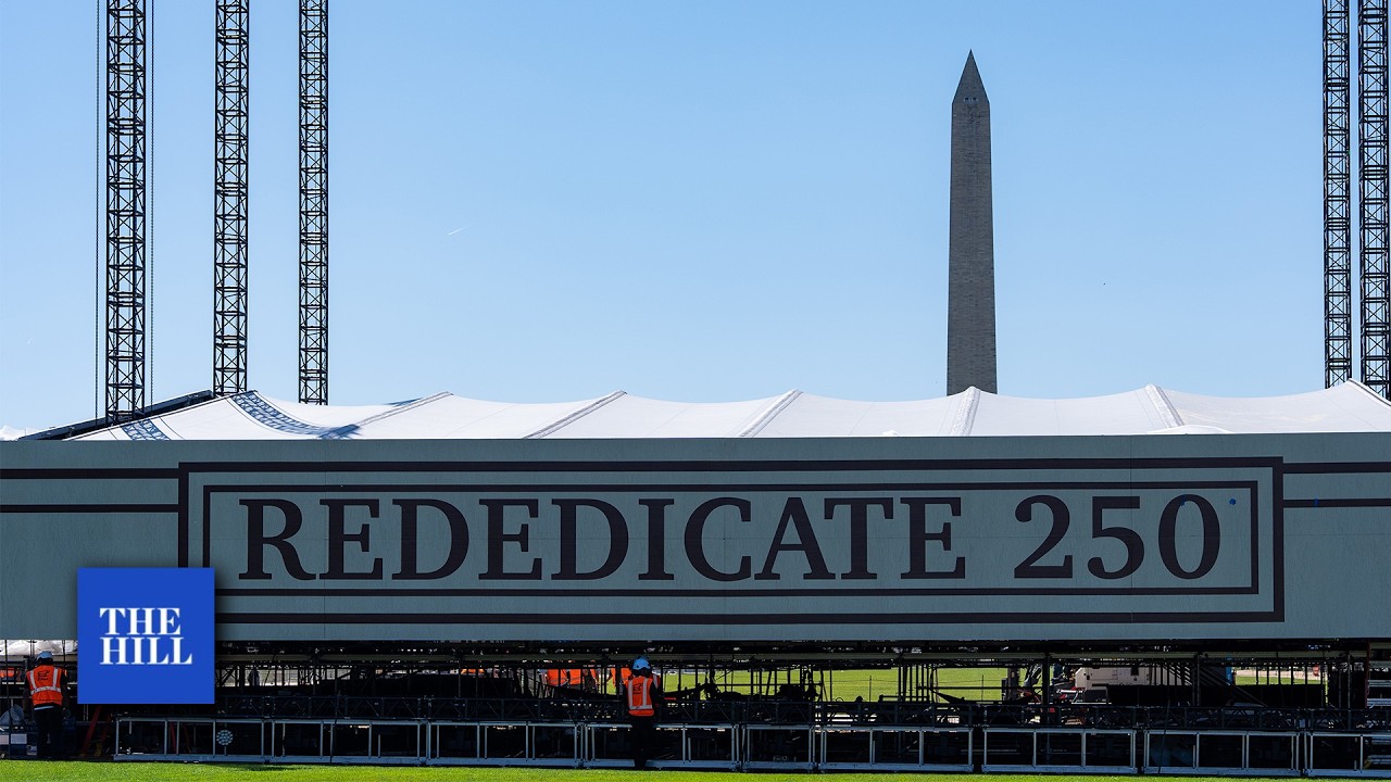 U.S. leaders speak at 'Rededicate 250' prayer event held on National Mall