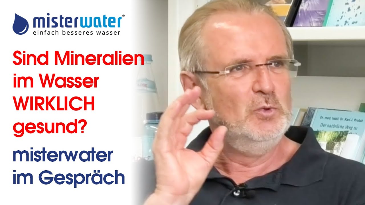 misterwater im Gespräch (6): Das Drama um Mineralien im Trinkwasser