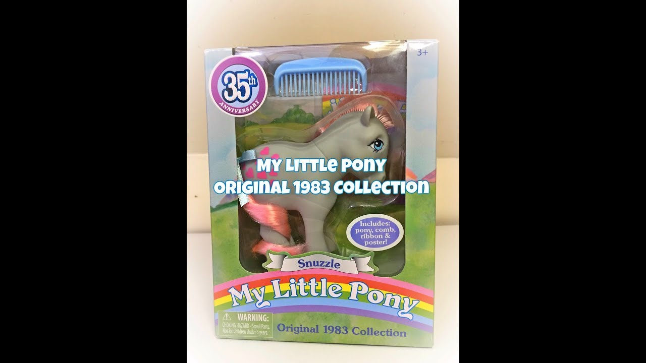 NEW!! My Little Pony 35th Anniversary Original 1983 Collection!!