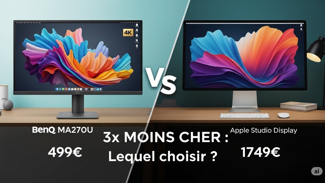 BenQ MA270U : L'&Eacute;cran 4K Polyvalent Ultime ? (USB-C 90W, Couleurs Top)
