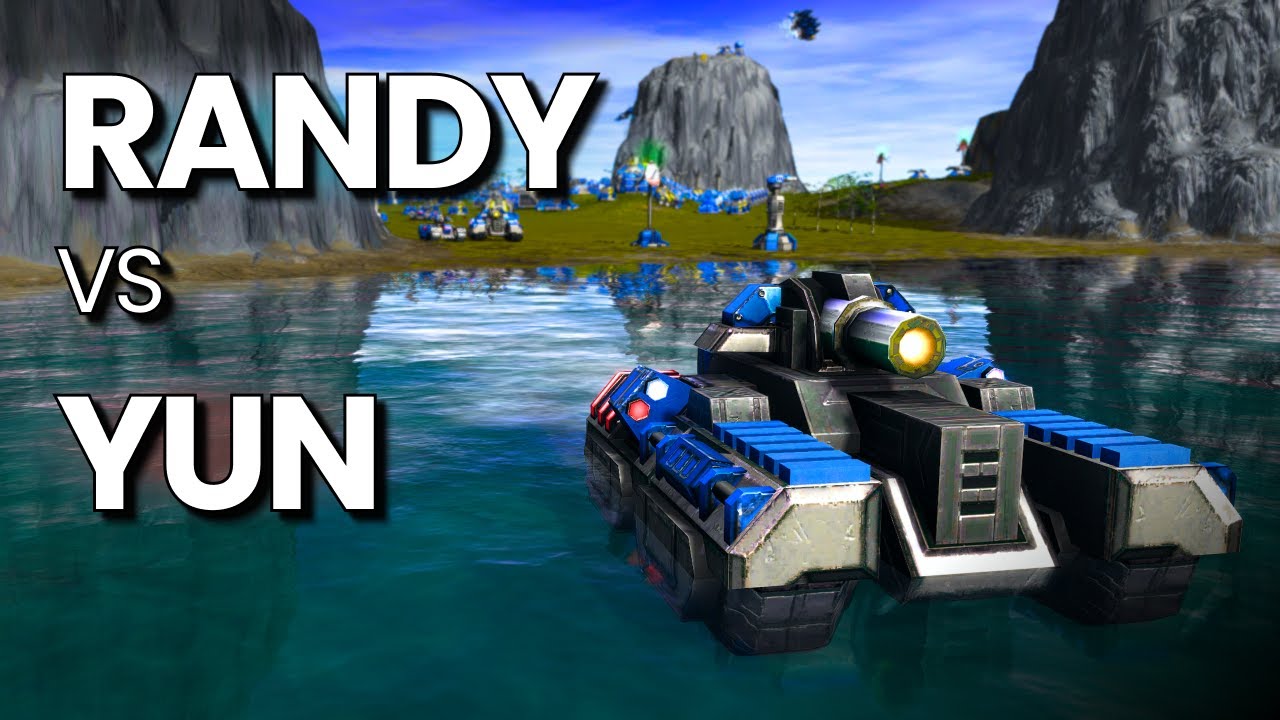YUN vs rAndy | 1v1 Showdown on Devil’s Postpiles | Beyond All Reason