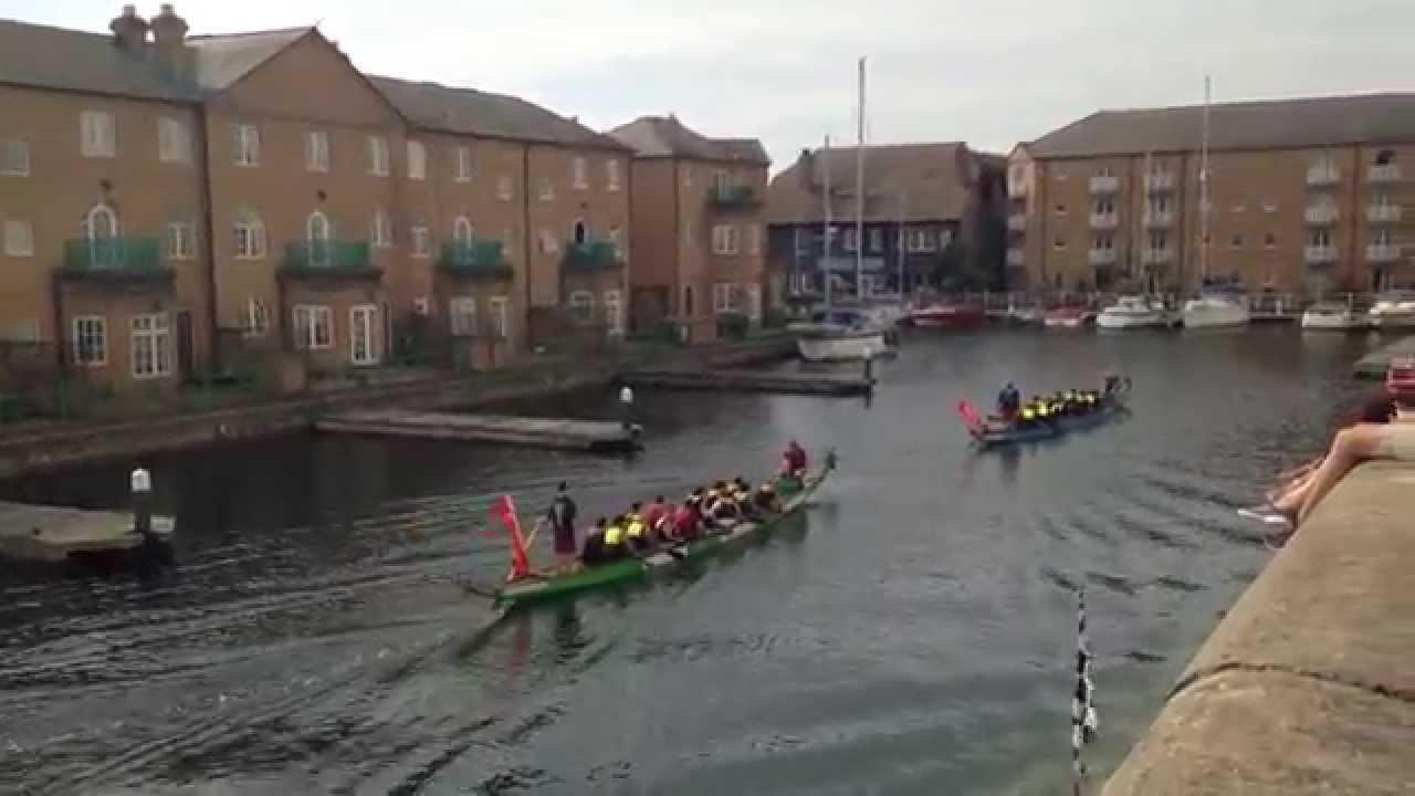 Dragon Boat Race 2014 - The Sinkables vs RNLI at Brighton Marina!