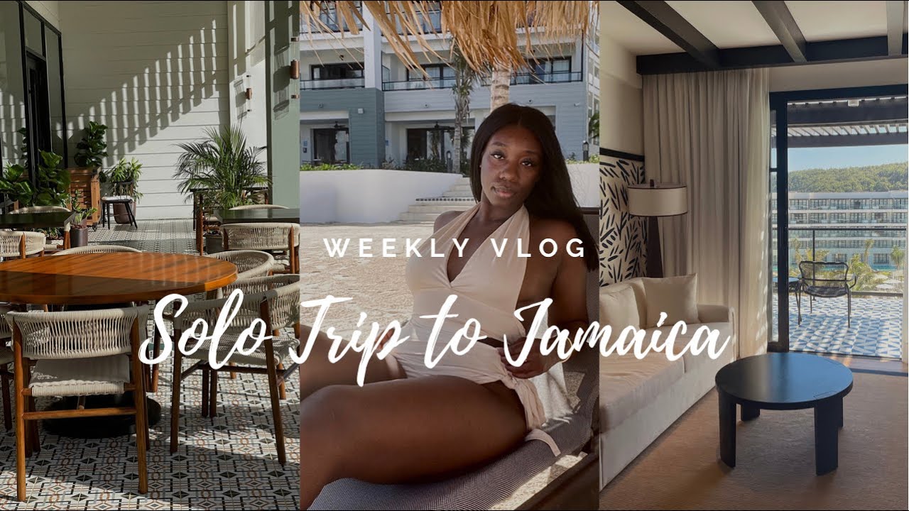 JAMAICA VLOG PART 1| SOLO TRIP, OCEANS EDEN BAY ADULTS ONLY ALL INCLUSIVE RESORT