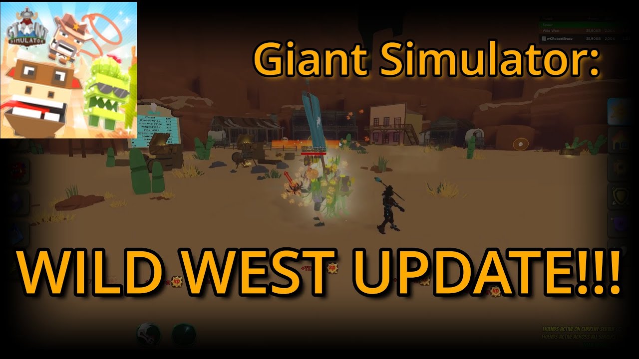 Обновление в стиле Дикого Запада в Giant Simulator!