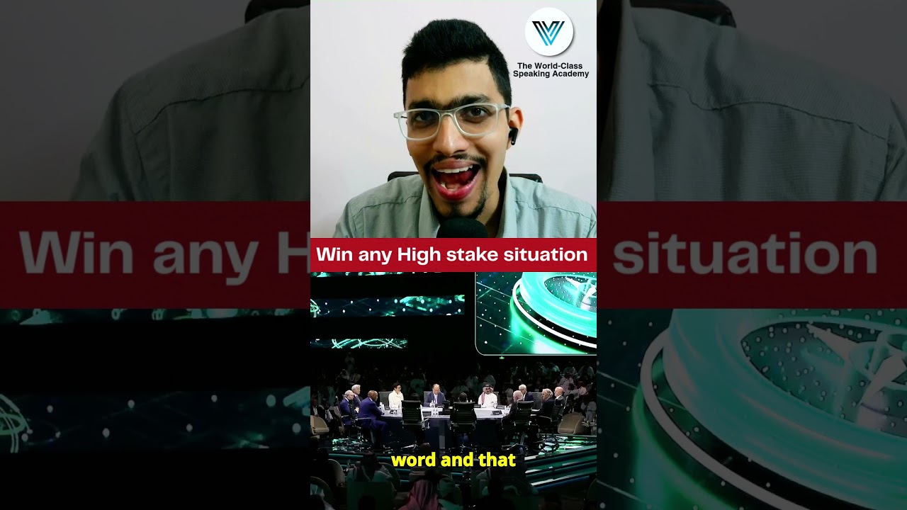 4 Step speaking framework for high stake Situations | PREP method