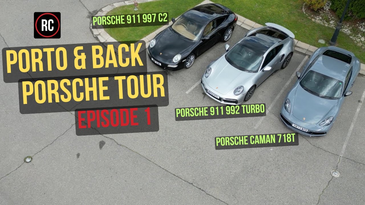 3 Porsches, 4 Friends & 1 Epic European Road Trip Begins 🚗🇬🇧➡️🇫🇷