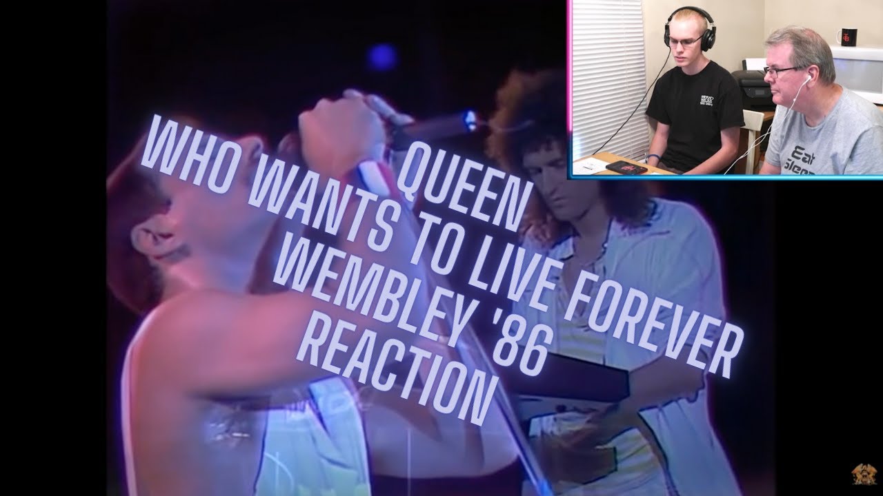 Queen | Who Wants To Live Forever | Wembley '86 | Reaction