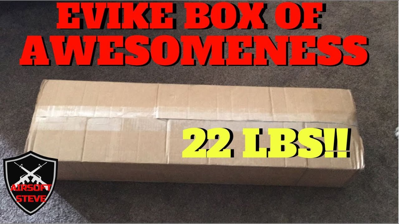 22 POUND EVIKE BOX OF AWESOMENESS | LABOR DAY 2016 |