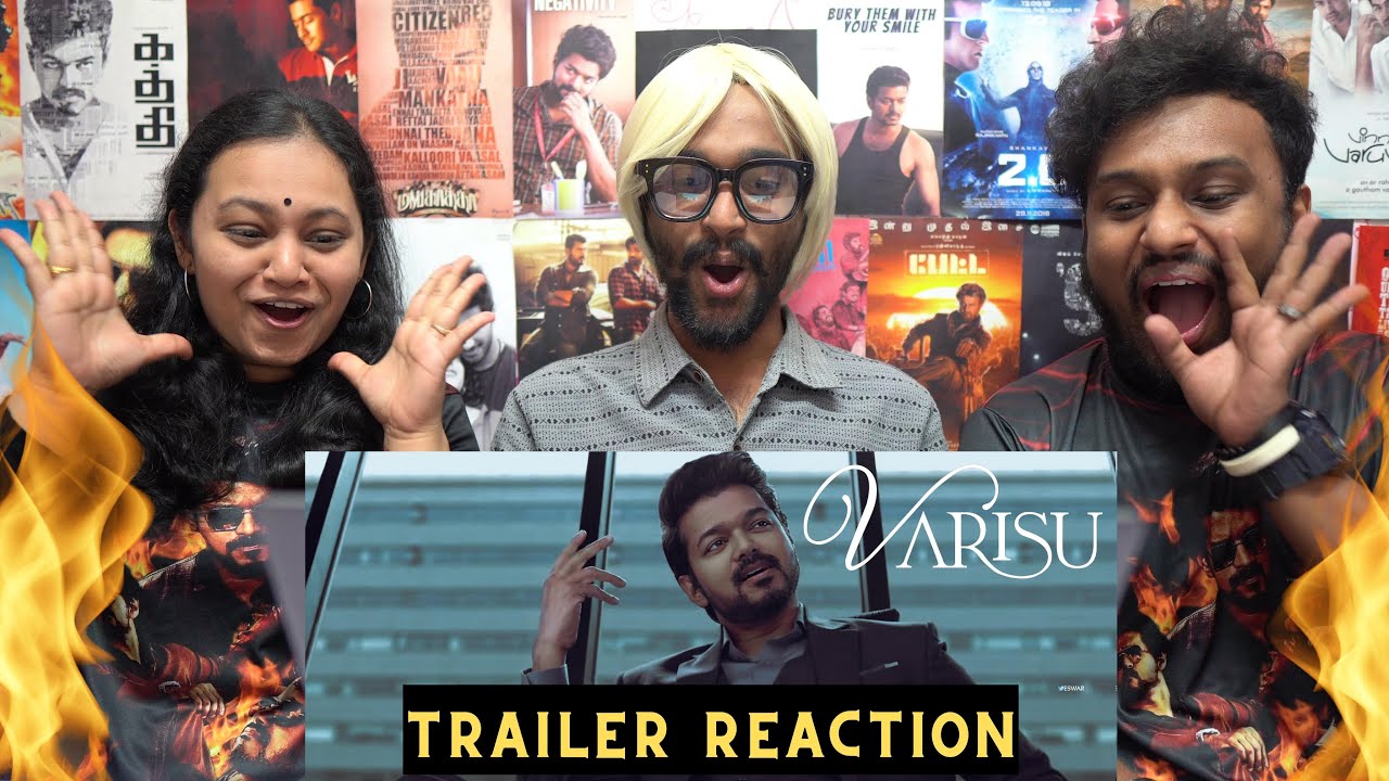 Varisu - Official Trailer REACTION | Thalapathy Vijay | Rashmika | Vamshi Paidipally |  S.Thaman