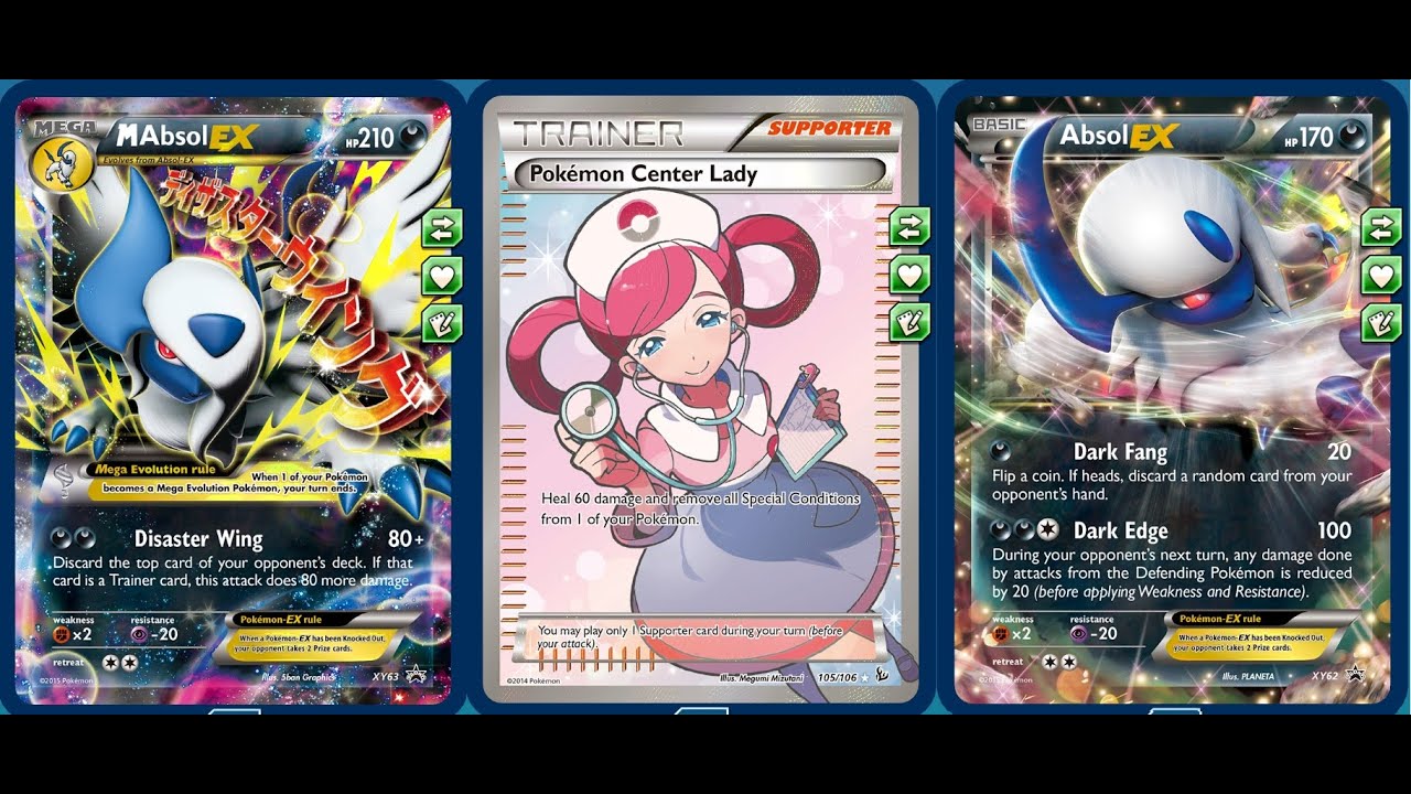 The Undying Mega Absol Ex Healing Against Damage Pressure