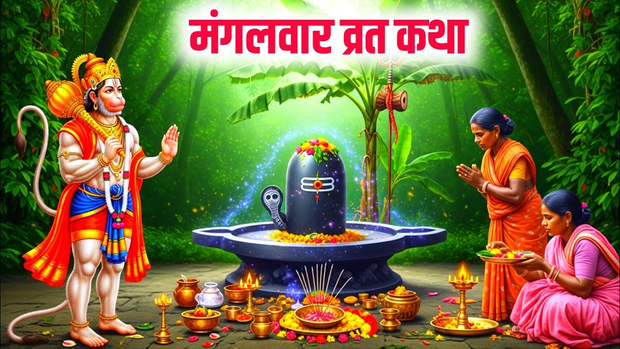 Mangalwar Vrat Katha | मंगलवार व्रत कथा सबसे दिव्य कथा| Mangalwar Vrat ki Kahani |Hanumanji ki katha
