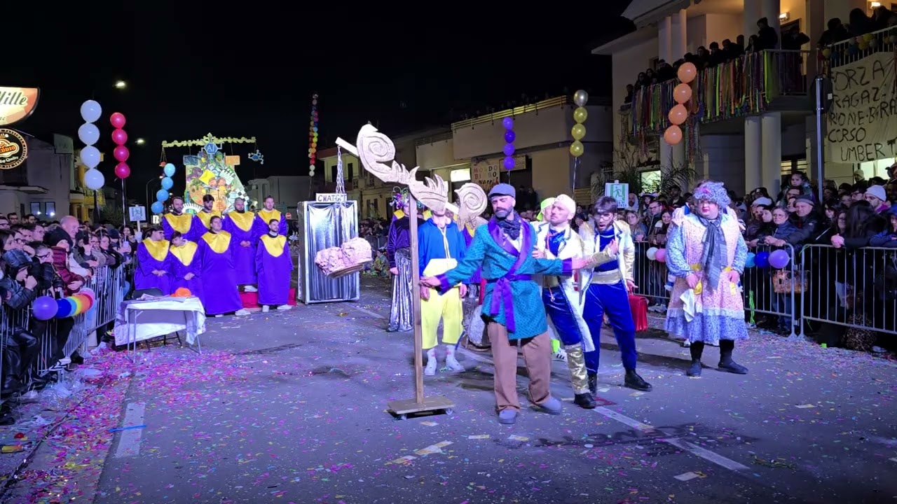 CARNEVALE DI VILLA LITERNO 2026 RIONE F. BARRACCA CORSO UMBERTO 