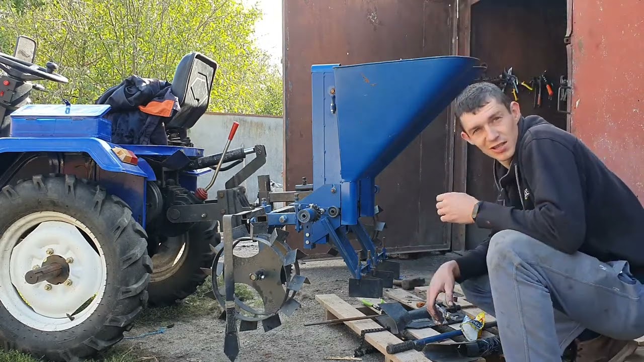 Збираю часникосаджалку ЧС-10 від ЧП Крючкова | Підготовка до посадки часнику!