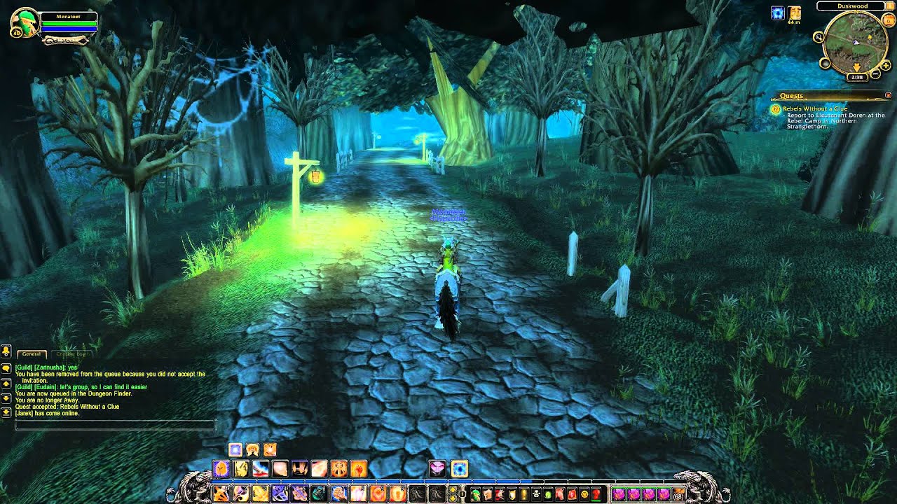 Quest 168: Rebels Without a Clue (WoW, human, paladin)