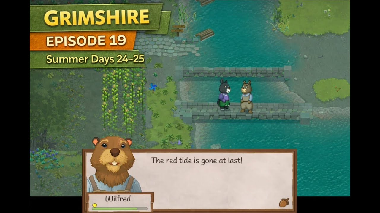 Grimshire: No more red tide! Still catch sick fish... Episode 19