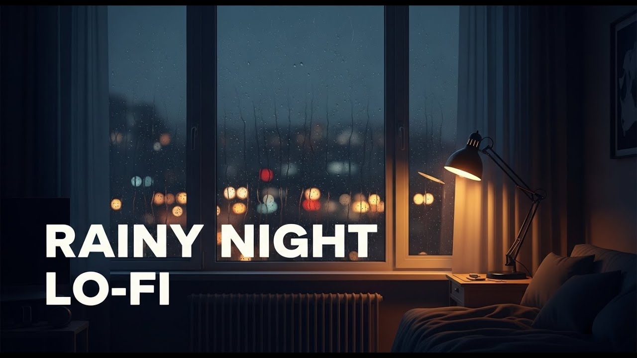 Rainy Night Lo-Fi 🌧️ | Chill Beats for Study & Focus