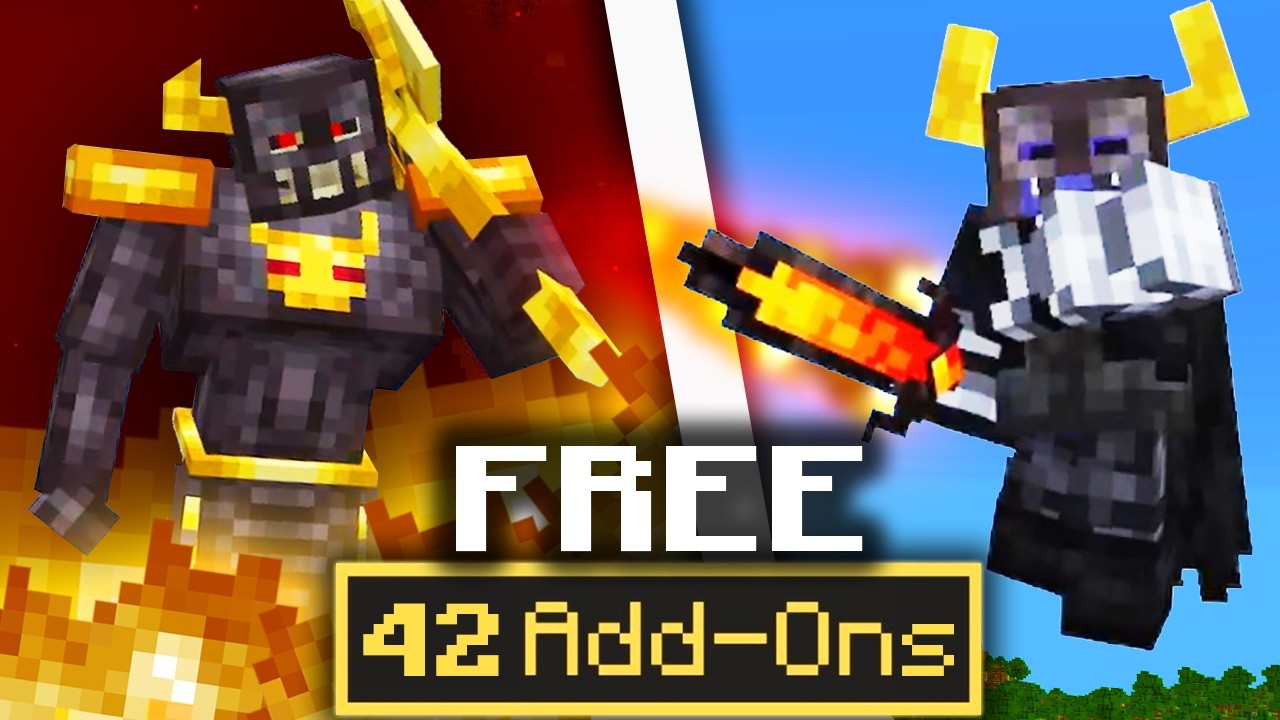 This FREE Addon Pack Has It All (Bedrock/MCPE Modpack)