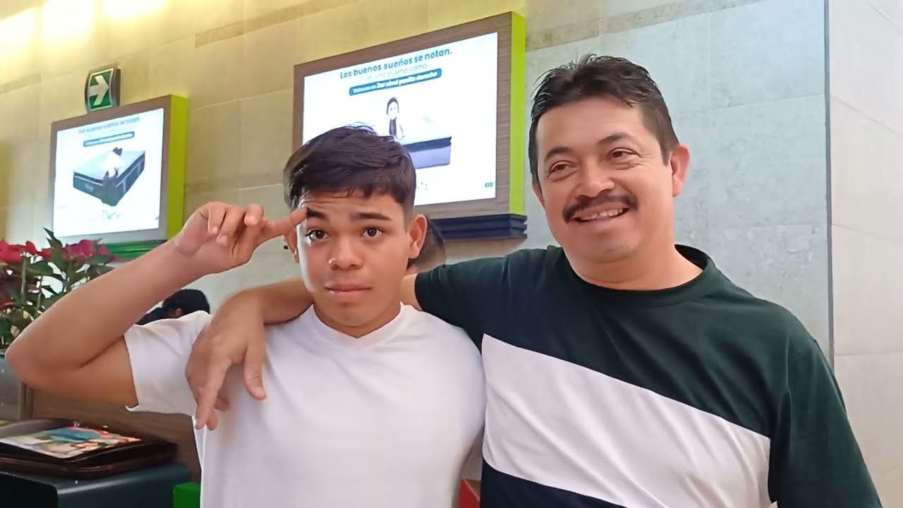 Regresamos del viaje. Cansados pasamos a almorzar vean a donde? 😱