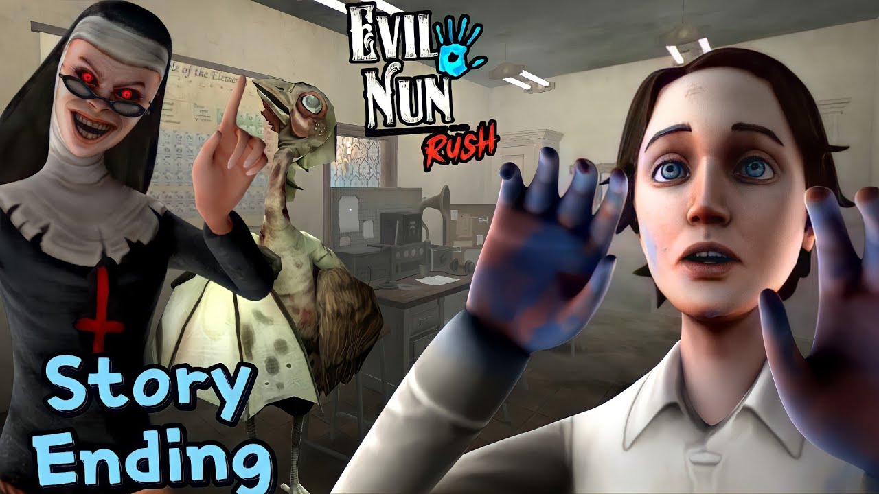 EVIL NUN Rush: Story' Mode Level 12 Ending