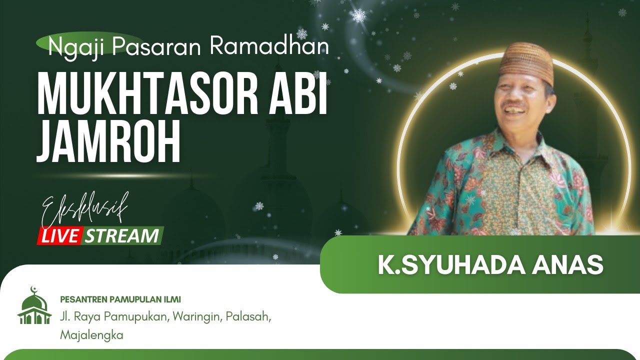 LIVE 🔴 Pengajian Pasaran 