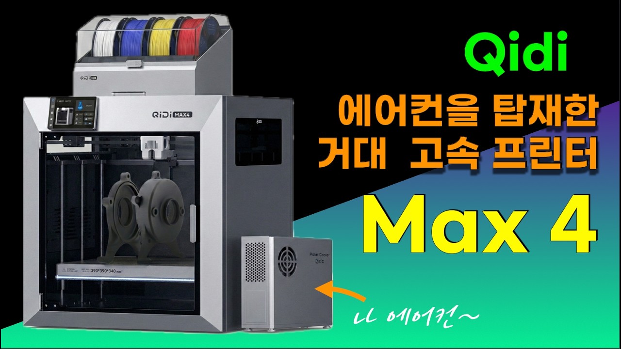 Обзор комбинированного принтера Qidi Max4 (3D-принтер с кондиционером) #QIDIMAX4 #QIDI