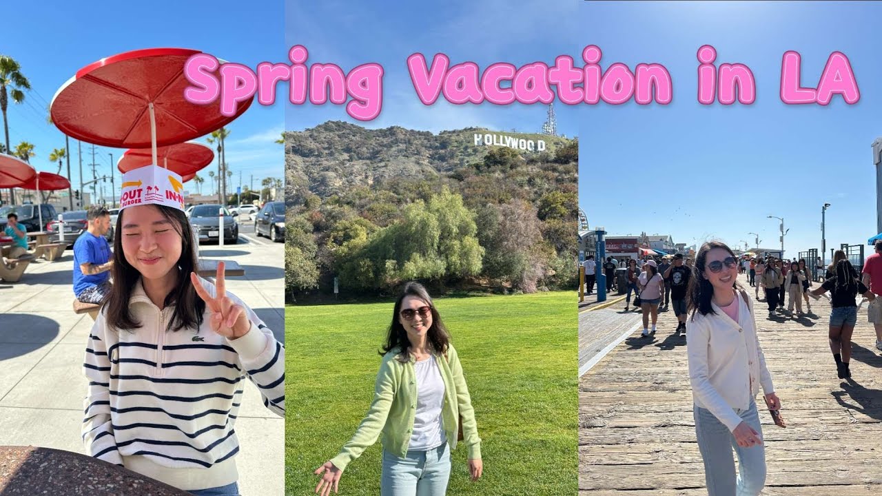 [어쩌다 미국] 봄방학 3일 여행 in LA | 미국 생활일기