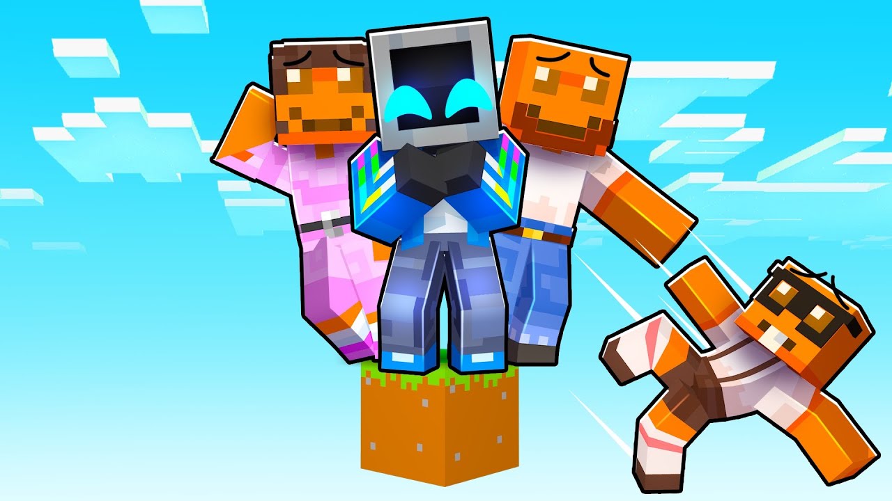 One Block Skyblock with GARY FAMILY in Minecraft!