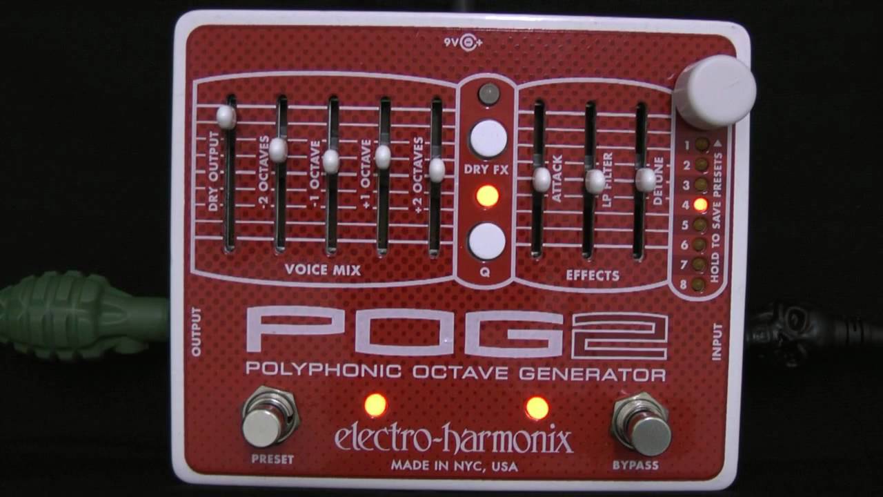 Electro-Harmonix POG2 Pedal Demo
