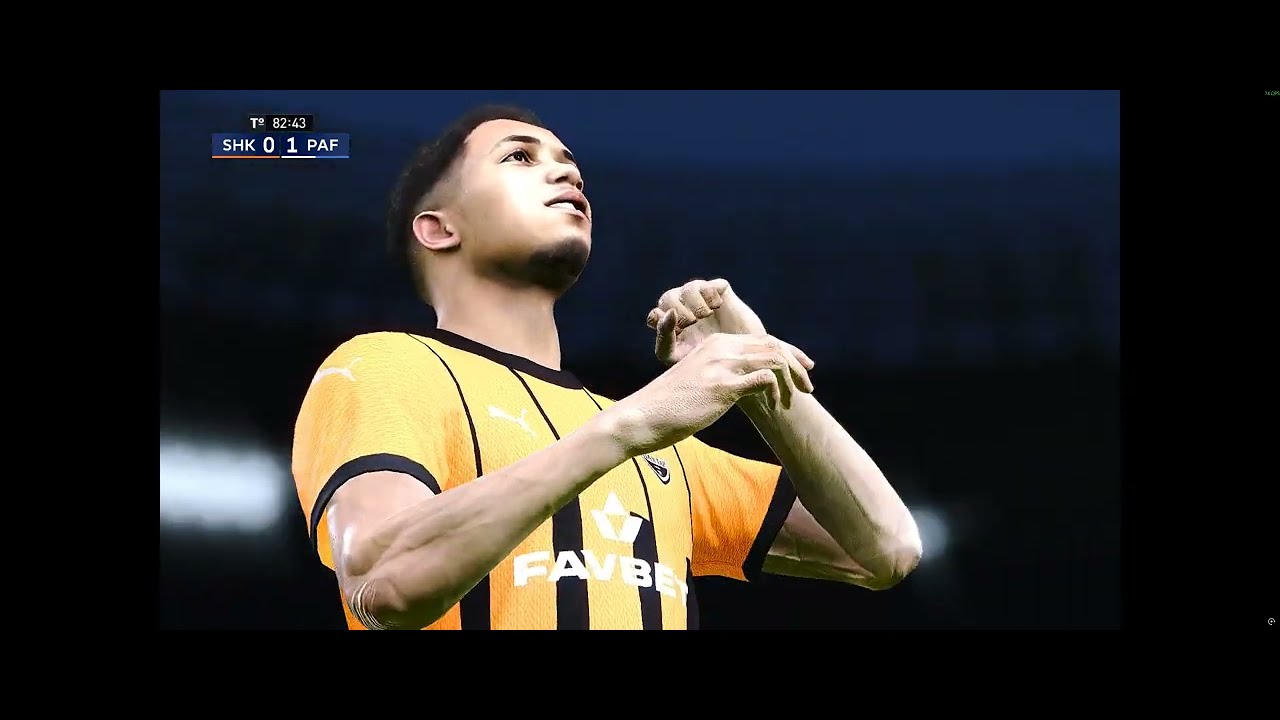 Shakhtar x Pafos no Pes 100% Atualizado By Me
