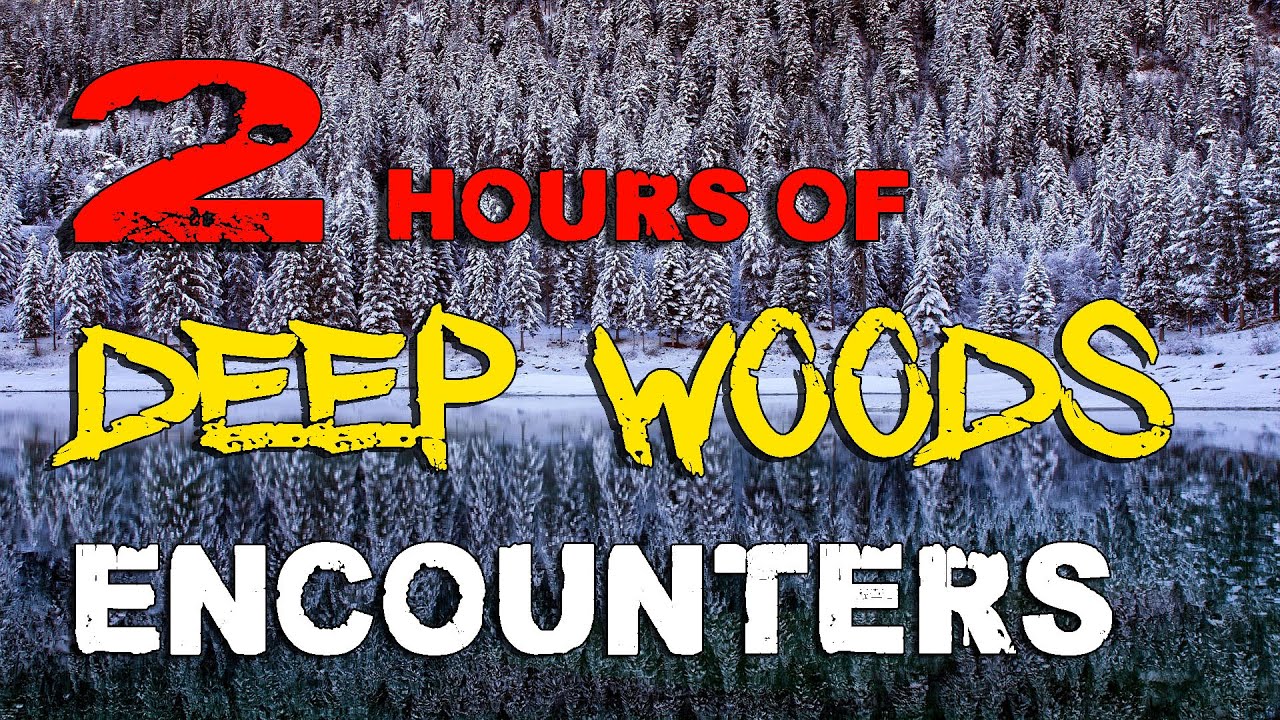 2 Hours of Chilling DEEP WOODS Cryptid Encounters