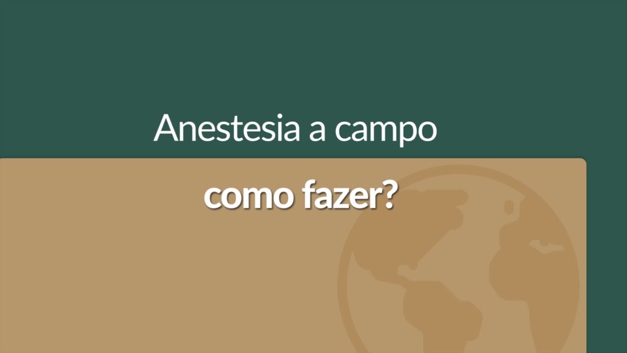 J.A Online - Anestesia a Campo