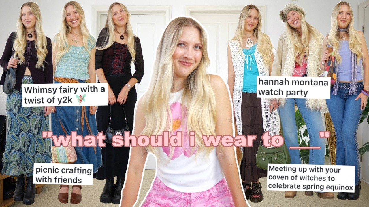 SPRING OUTFITS 🌷🌻 ft. your theme SUGGESTIONS! 20 thrifted spring outfit ideas!