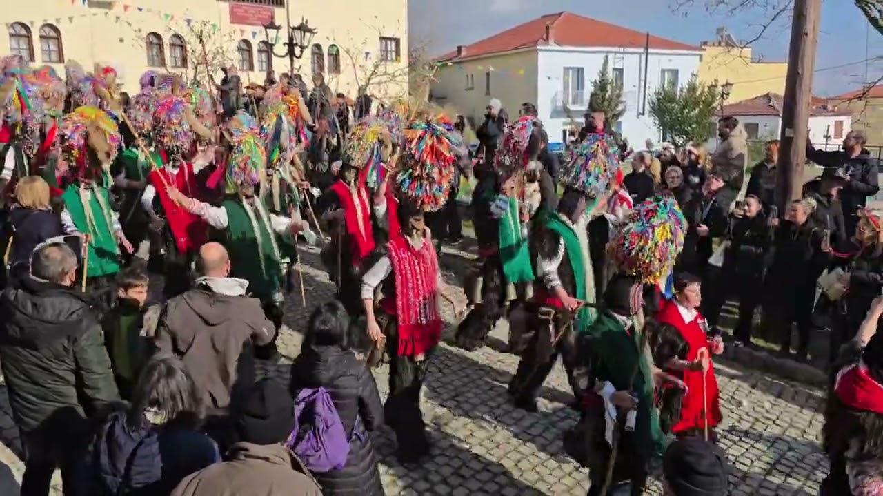 Sochos Carnival 2025 Presention of the Koudounouforoi