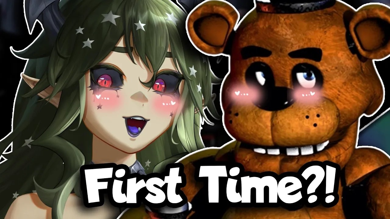I tried FNAF for the first time but did it in VR