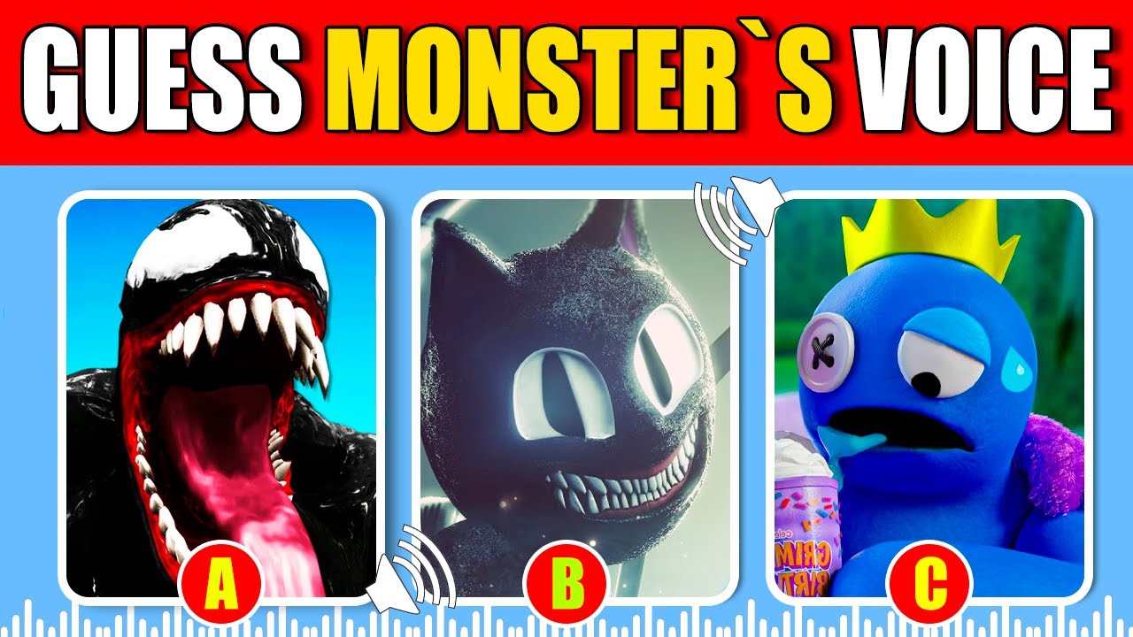 Guess the MONSTER'S VOICE | Talking Juan, SONIK.EXE, Cartoon Cat, McQeen, SONIK.EXE, Blue
